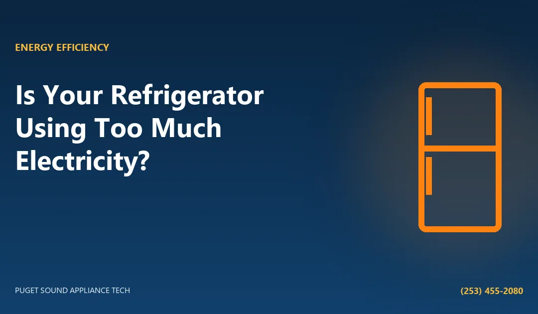 Is Your Refrigerator Using Too Much Electricity?